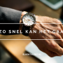 Wond werd wonder, zo snel kan het gaan.