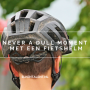 Never a dull moment met een fietshelm